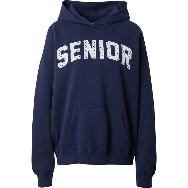 HOLLISTER Mikina tmavomodrá / biela 65966621