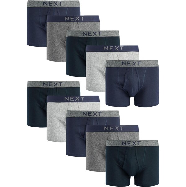 Next Boxerky námornícka modrá / námornícka modrá / svetlosivá / sivá 63517697