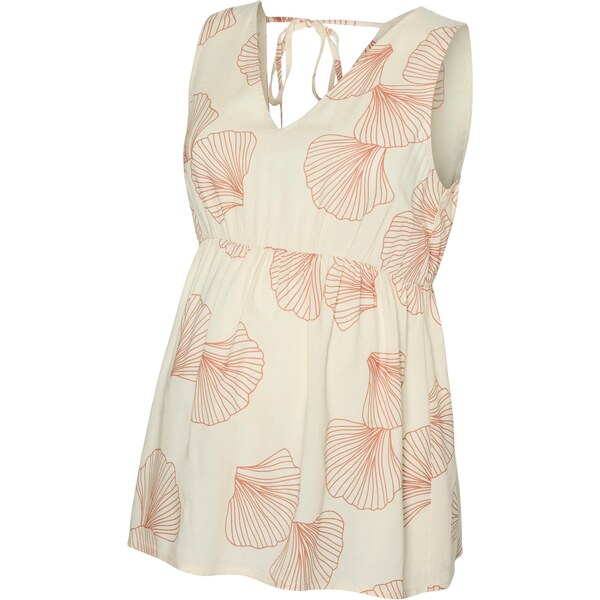 MAMALICIOUS Top MLShell slonová kosť / svetločervená 63517702