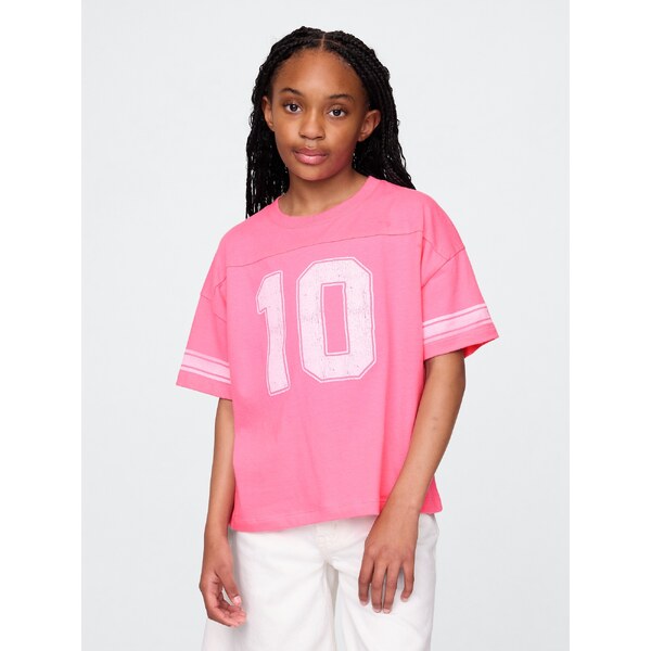 GAP Dievčenské oversize tričko Varsity 780445-00 66265706