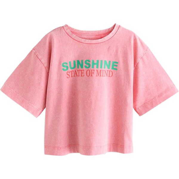 Next Tričko zmiešané farby / ružová 64512889