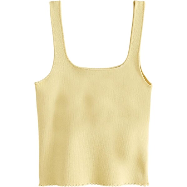 Next Vyšívaný top žltá 65843627