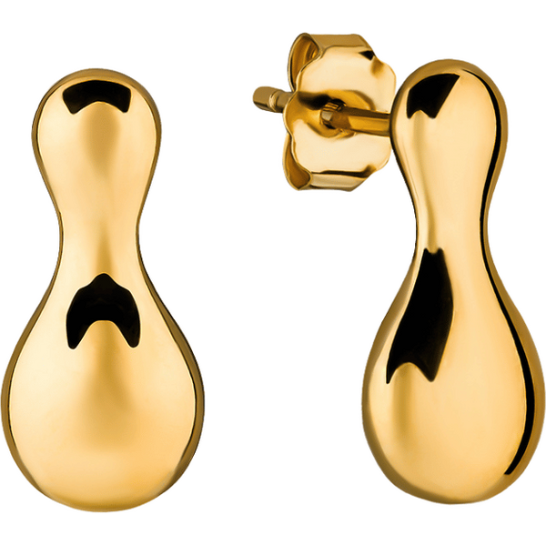 Olivie Strieborné náušnice KVAPKA GOLD 9475 63523339