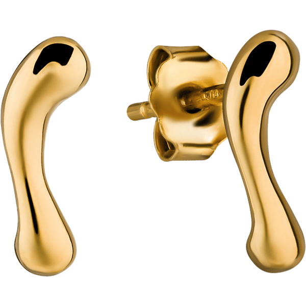 Olivie Strieborné náušnice KAP GOLD MINI 9469 63523333