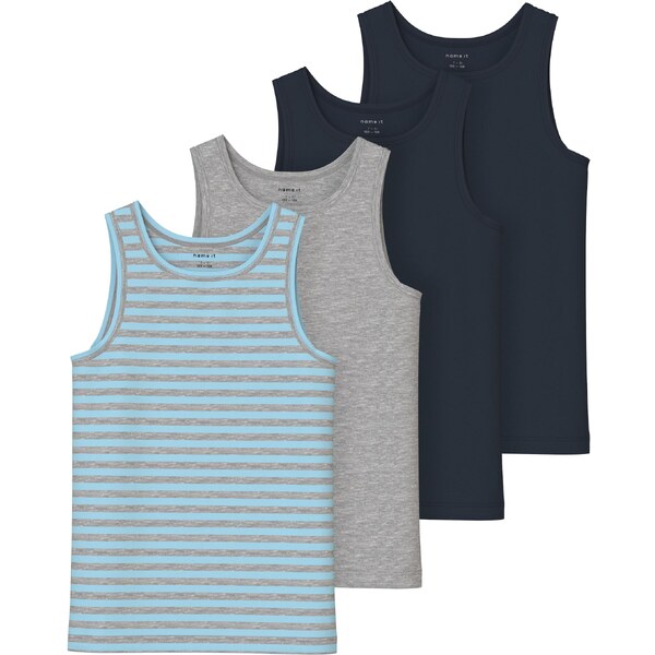 NAME IT Tielko tmavomodrá / nebesky modrá / sivá melírovaná 61561452