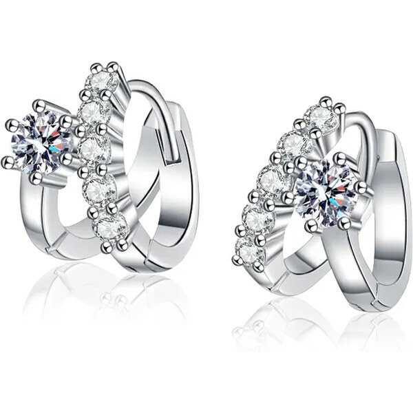 Dámske strieborné náušnice WASIMA 63522954