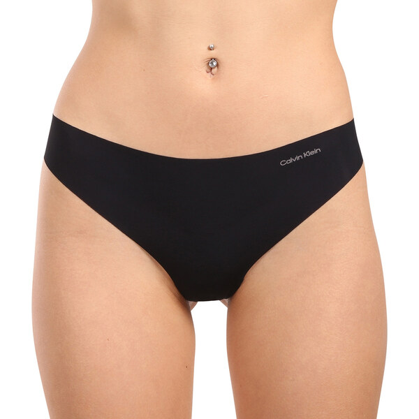 3PACK dámske tangá Calvin Klein bezšvová viacfarebná (QD3558E-WAM) 63525093
