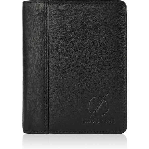 Brodrene Pánska kožená peňaženka s ochranou RFID | čierna G-06L/BLACK 63525625