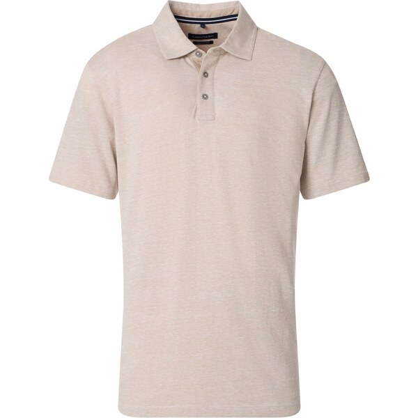 Pánska béžová bavlnená polokošeľa s ľanom CASA MODA 63525629