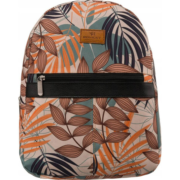 Mestský batoh so vzorom listov Rovicky R-PL15601 49925907