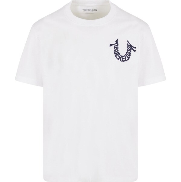 True Religion Tričko modrá / biela 65875240