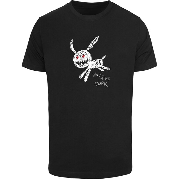 Mister Tee Tričko Walk In The Dark červená / čierna / biela 58459477