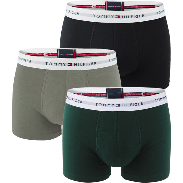 TOMMY HILFIGER - boxerky 3PACK signature cotton essentials desert sky 63535295