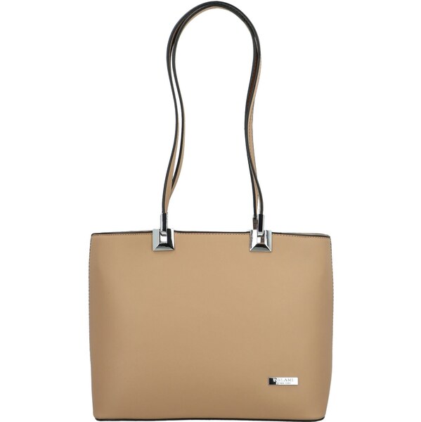 Dámska kabelka na rameno tmavo béžová - Delami Velvet Touch béžová 63815823