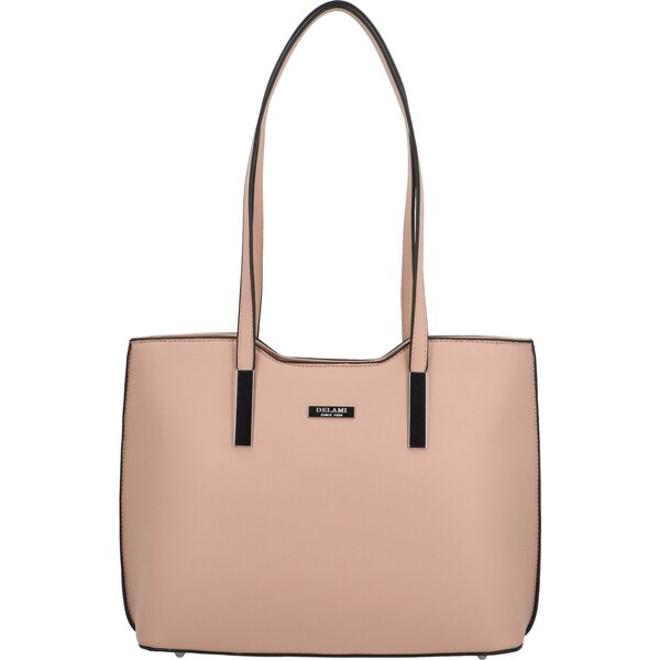 Dámska kabelka na rameno ružová - Delami Velvet Aura ružová 63589627