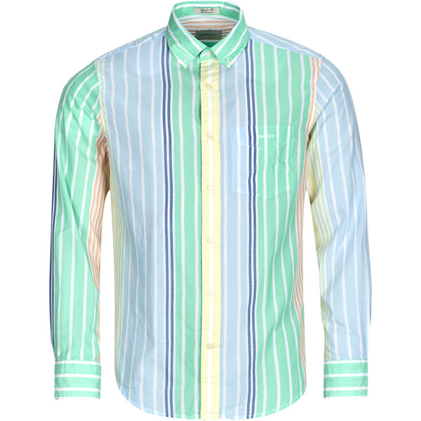 Gant Košele s dlhým rukávom REG VOILE MULTI STRIPE SHIRT Gant 63535644