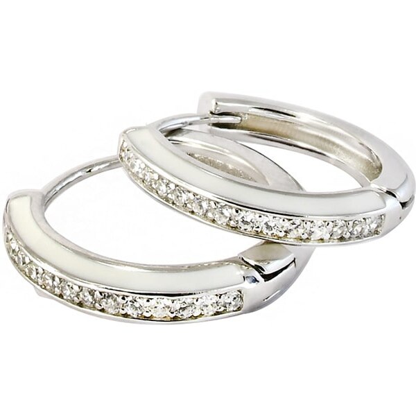 Strieborné náušnice Glare 780 63538773