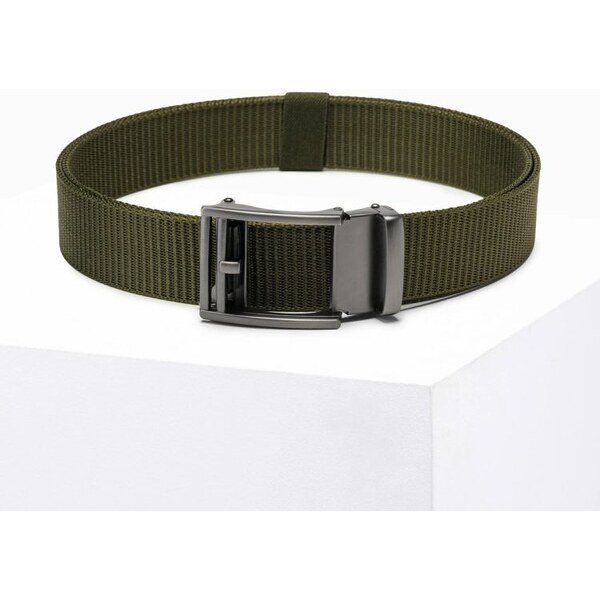 Inny Športový pánsky opasok khaki A828 63540866