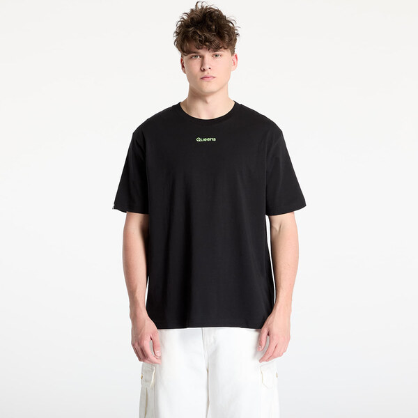 Tričko Queens Basic Tee Black L 47100471