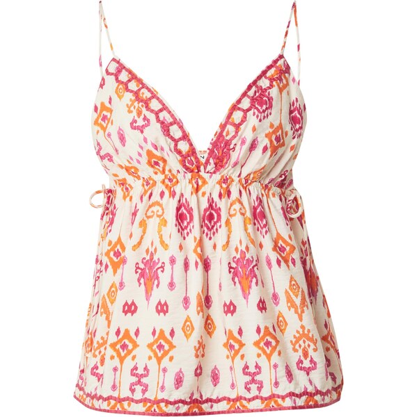 ONLY Top ONLELANOR svetložltá / oranžová / ružová 63546297