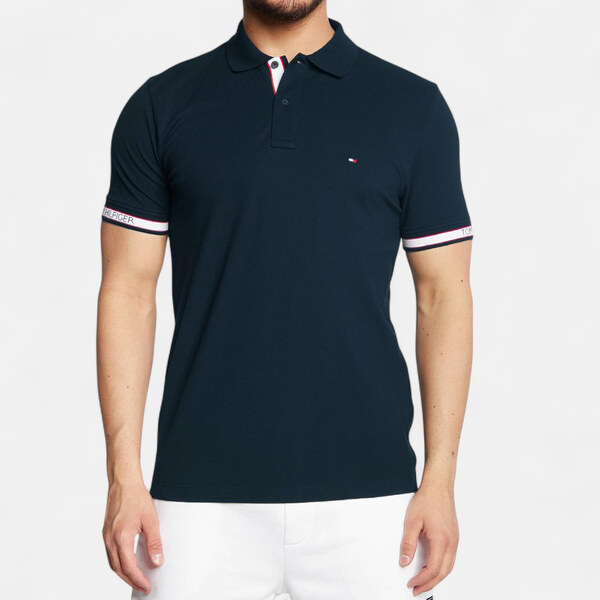 Pánské modré polo triko Tommy Hilfiger 38900 63549624