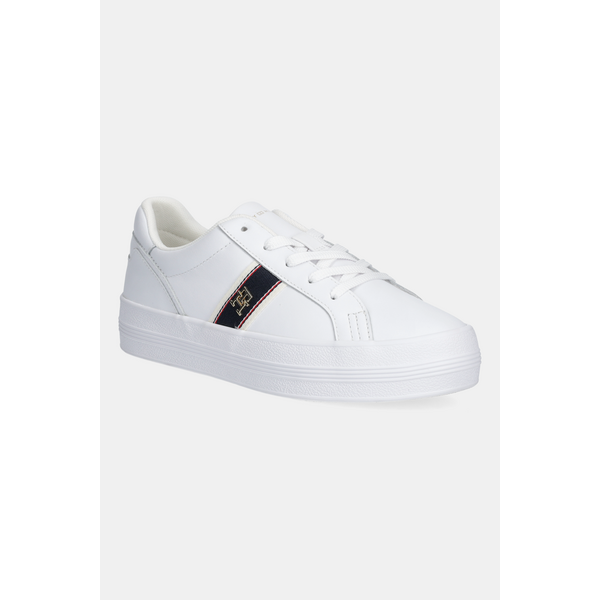 Kožené tenisky Tommy Hilfiger VULC WEBBING SNEAKER 63555900