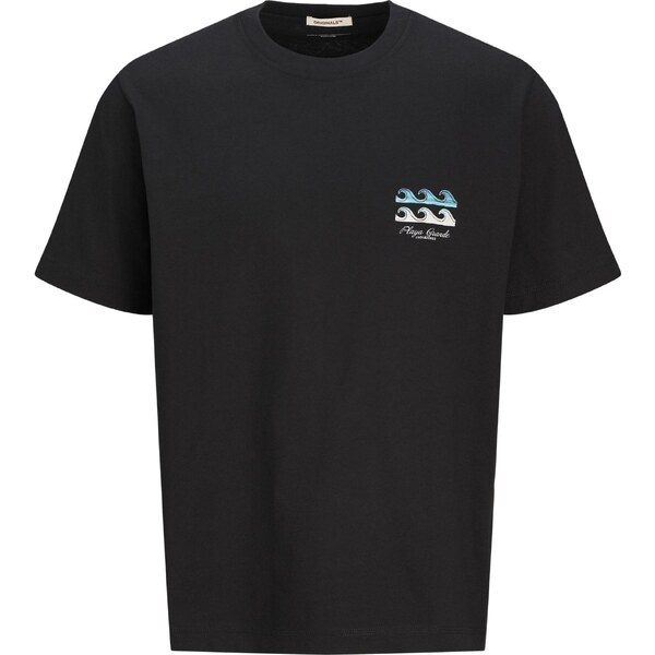 JACK & JONES Tričko JORCanggu krémová / svetlomodrá / nefritová / 63430564