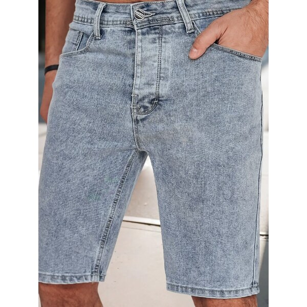 Dstreet Trendy modré rifľové kraťasy 63774223