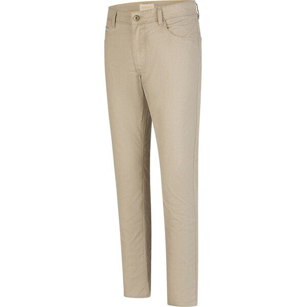 Pánske béžové bavlnené comfort-stretch nohavice HATTRIC modern fit 63553895