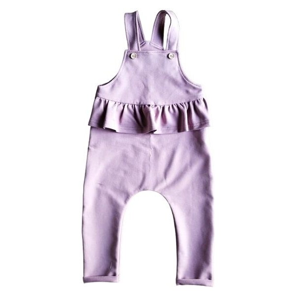 Remix Dievčenské nohavice na traky Violett 46457657