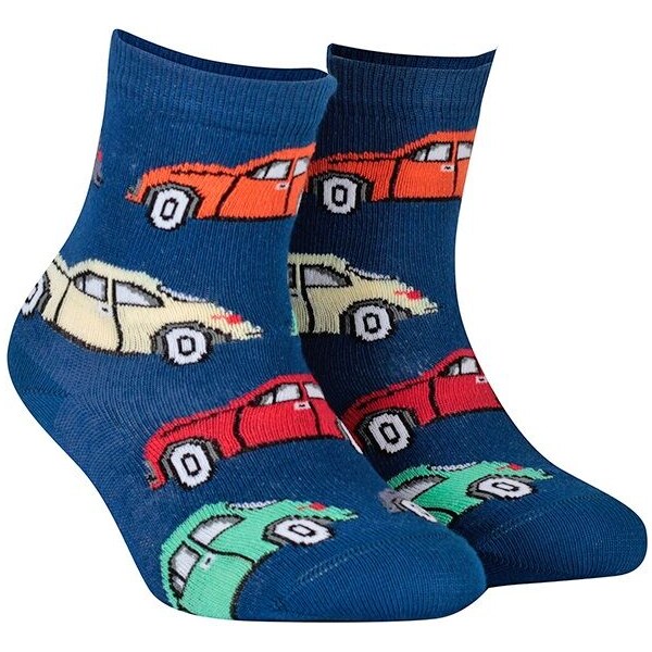Wola Chlapčenské ponožky RETRO CAR 2 páry 63361824