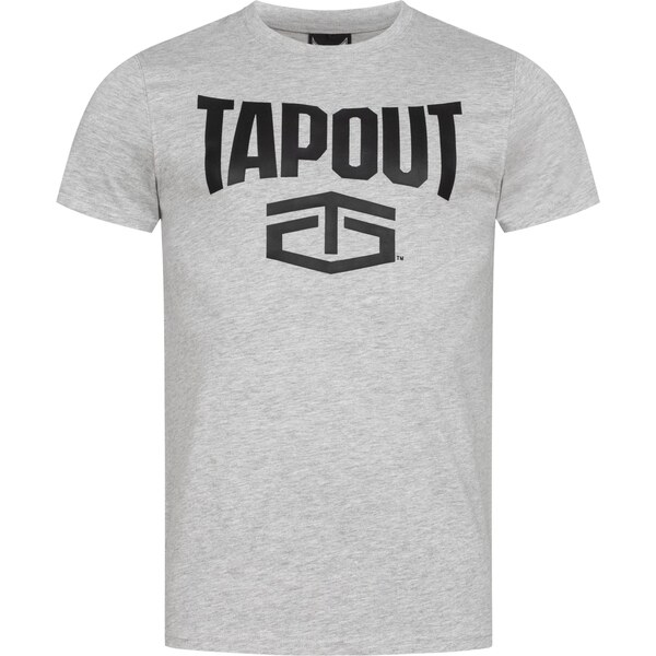 Tapout Tričko Active sivá melírovaná / čierna 63956554