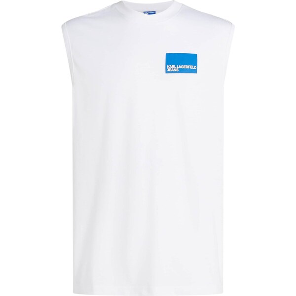 KARL LAGERFELD JEANS Tričko modrá / biela 63556278