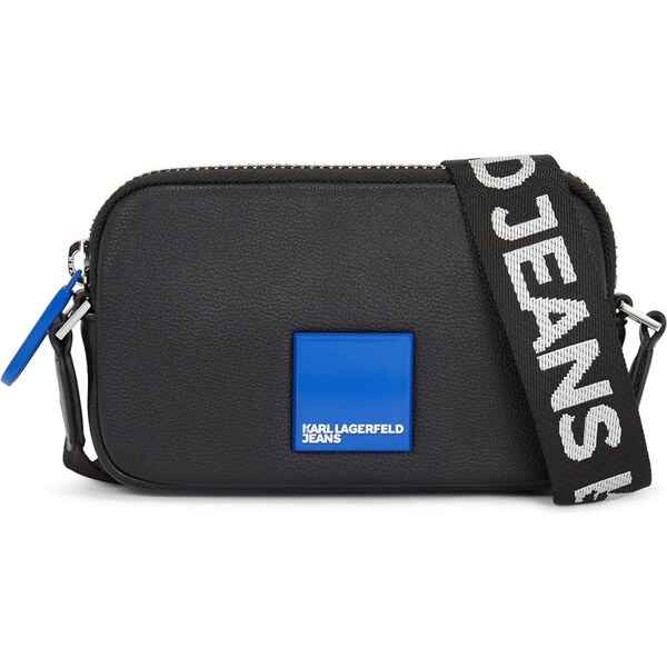 KARL LAGERFELD JEANS Taška cez rameno modrá / čierna / biela 63556350