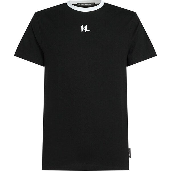 Karl Lagerfeld Tričko čierna / biela 63556424