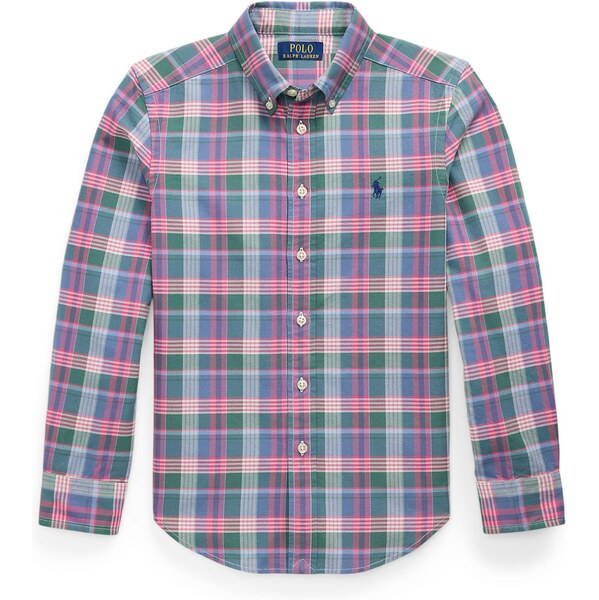 Polo Ralph Lauren Košeľa svetlomodrá / smaragdová / ružová / biela 64087501