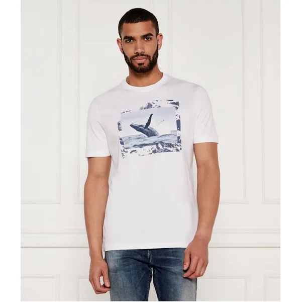 BOSS ORANGE Tričko Te_Dunetrace | Regular Fit 63554936