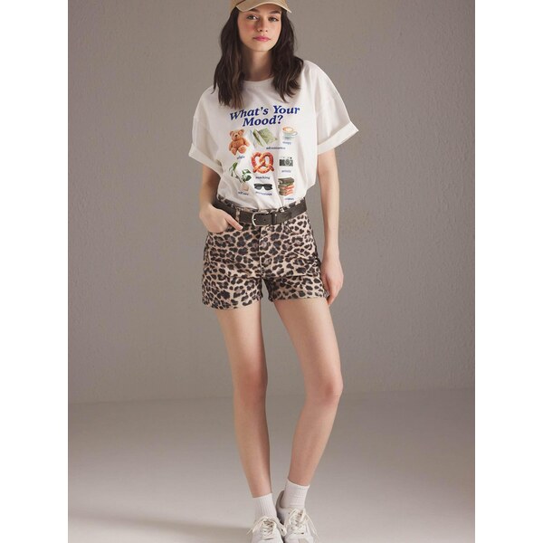 Trendyol Nohavice béžová / čierna 65878207