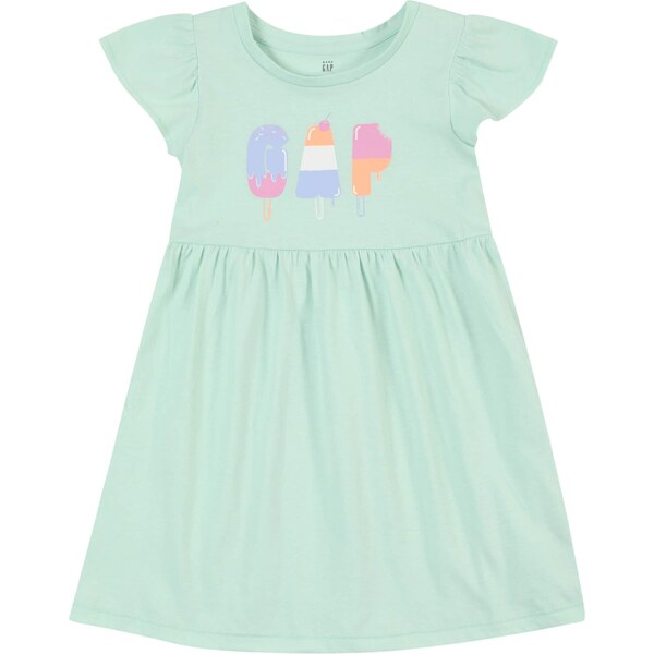 GAP Šaty svetlomodrá / mätová / svetlooranžová / ružová 63556848