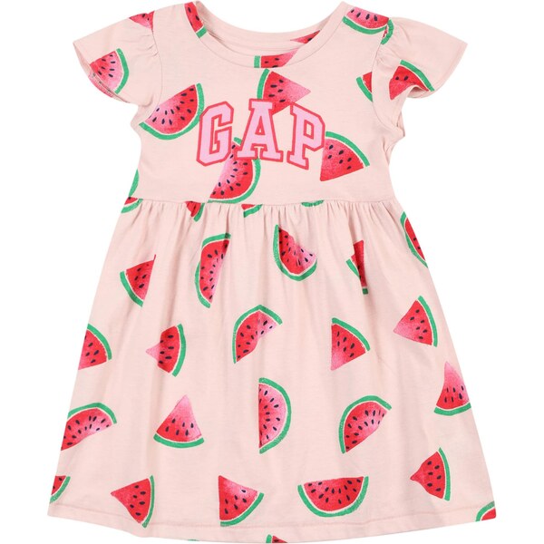 GAP Šaty zelená / ružová / červená 63556843