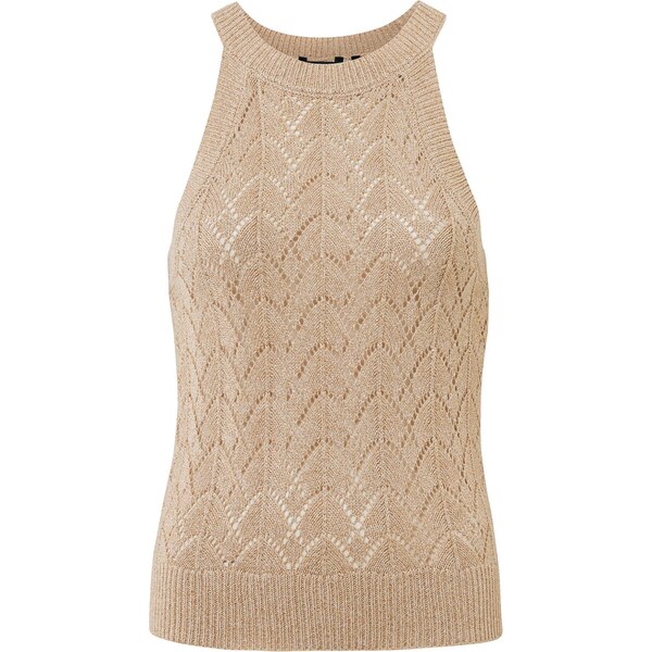 MEXX Vyšívaný top piesková 63570876