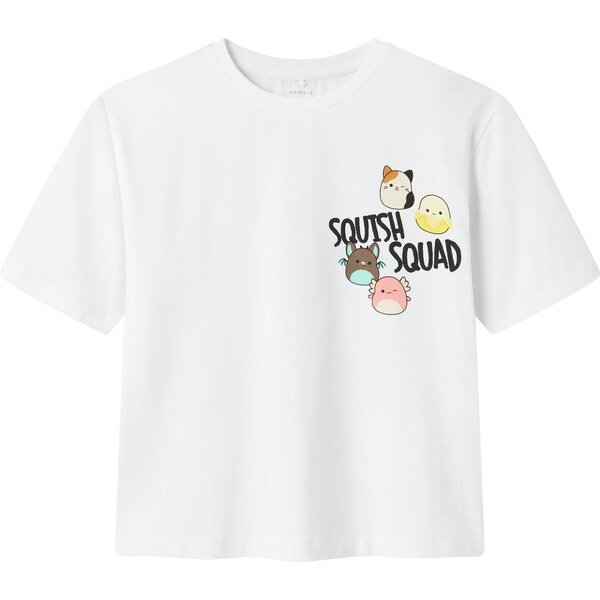 NAME IT Tričko NKFMOMI SQUISH žltá / ružová / čierna / biela 63570929