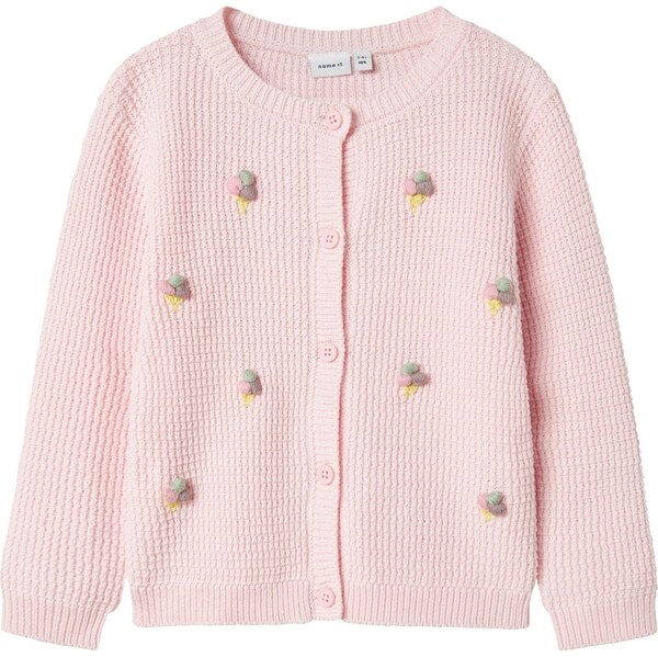 NAME IT Kardigán NMFJOSIE žltá / sivá / mätová / ružová 63570923