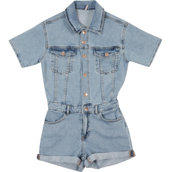 ONLY GIRLS Overal KOGCASTEL modrá denim 63571218