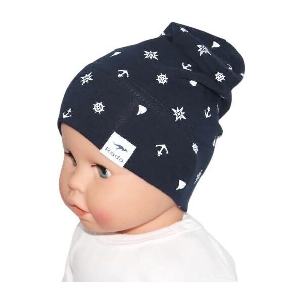 RADA Kojenecká čiapka Timo Kotva Dark Blue 46458066