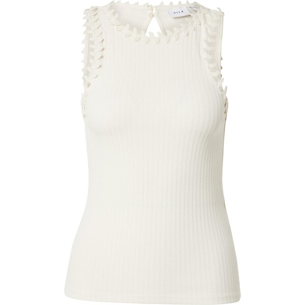 VILA Top VIBabia Leaf tmelová 63571023