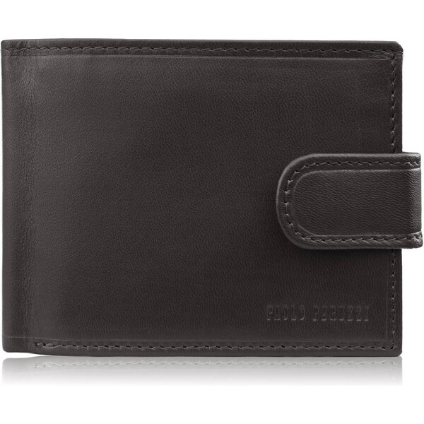 Paolo Peruzzi Pánska kožená peňaženka RFID | hnedá AL-16-BR 63581824