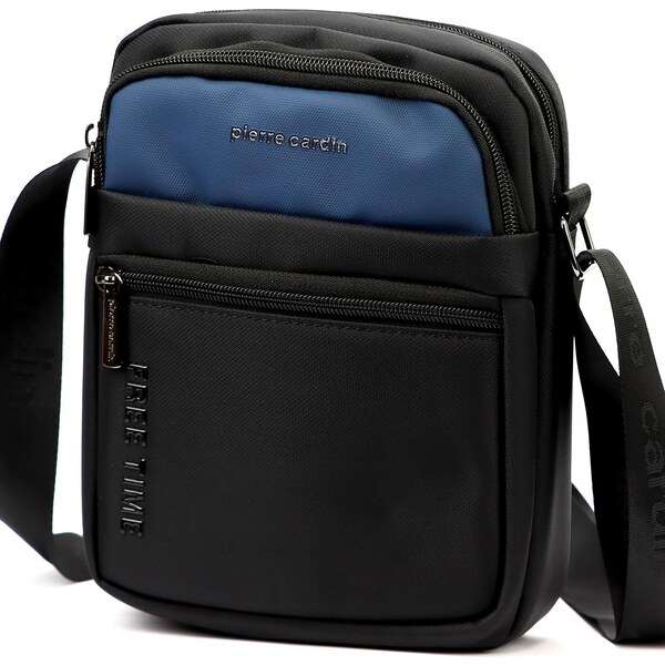 Pánska taška cez rameno z polyesteru Pierre Cardin 2061 ALAN09 63582384