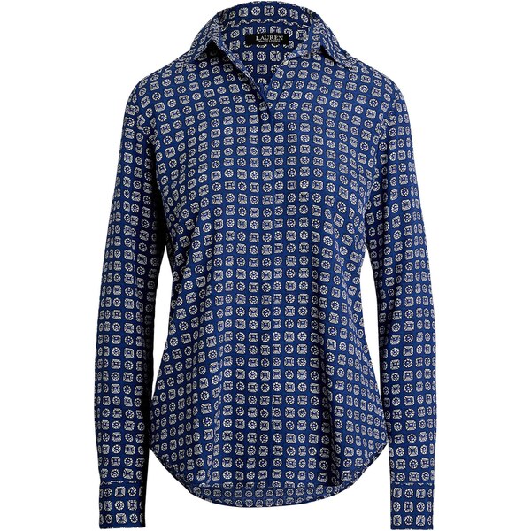 Lauren Ralph Lauren Blúzka modrá / biela 63586036