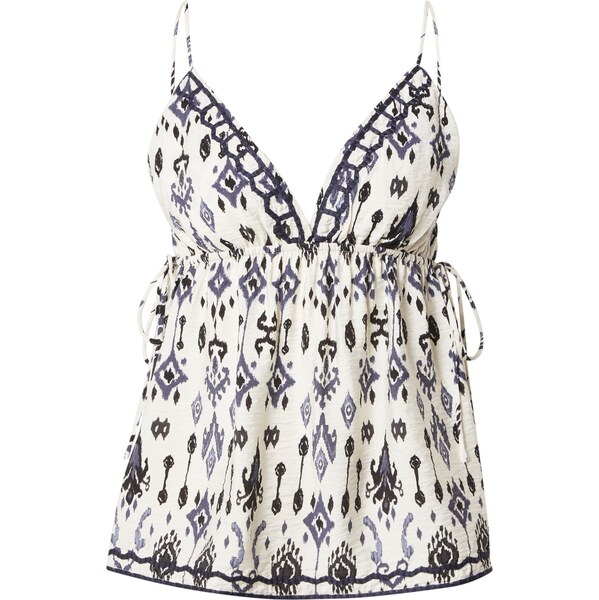 ONLY Top ONLELANOR námornícka modrá / čierna / biela 63586043